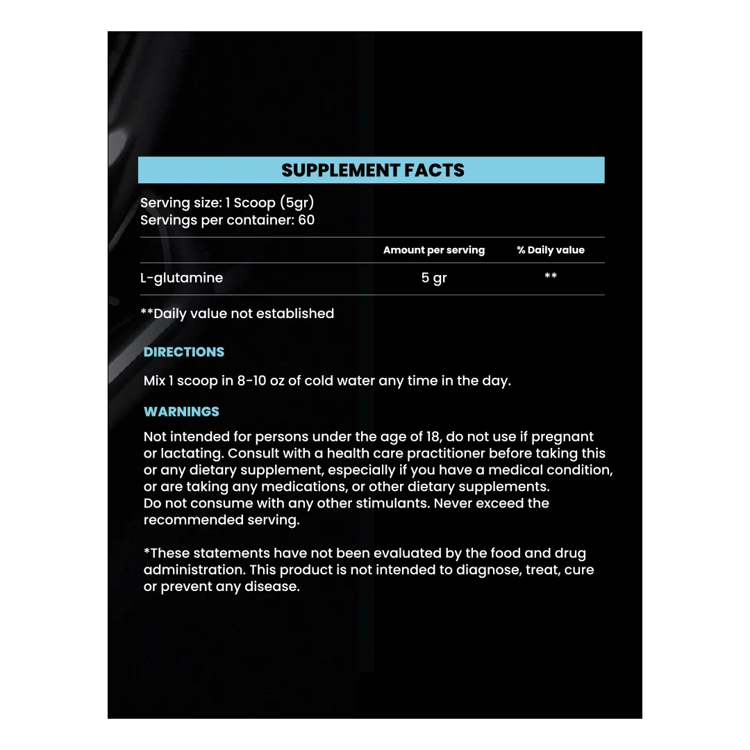 Glutamine 60 serv