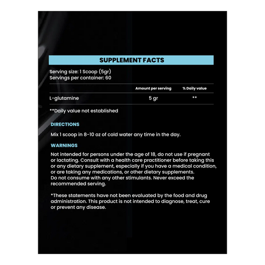 Glutamine 60 serv