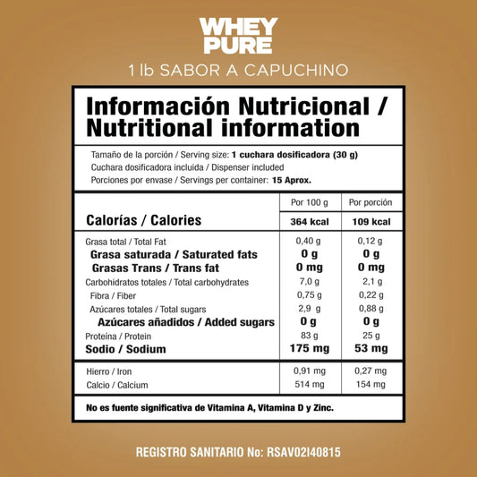 Whey pure 1lb