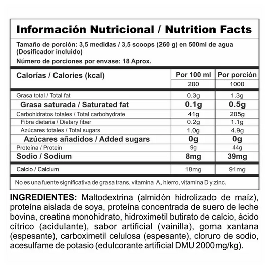 Megaplex creatine power 10 lb